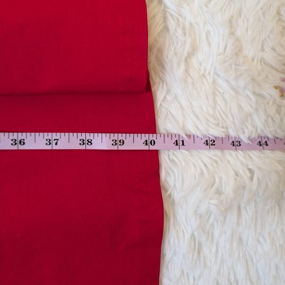 Red Fit & Flare Dress XL Vintage Inspired 50s Pinup Rockabilly - Picture 8 of 16